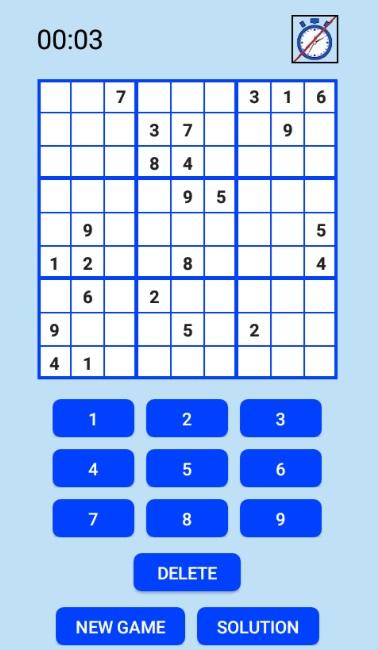 Sudoku for Pros Game Screenshot