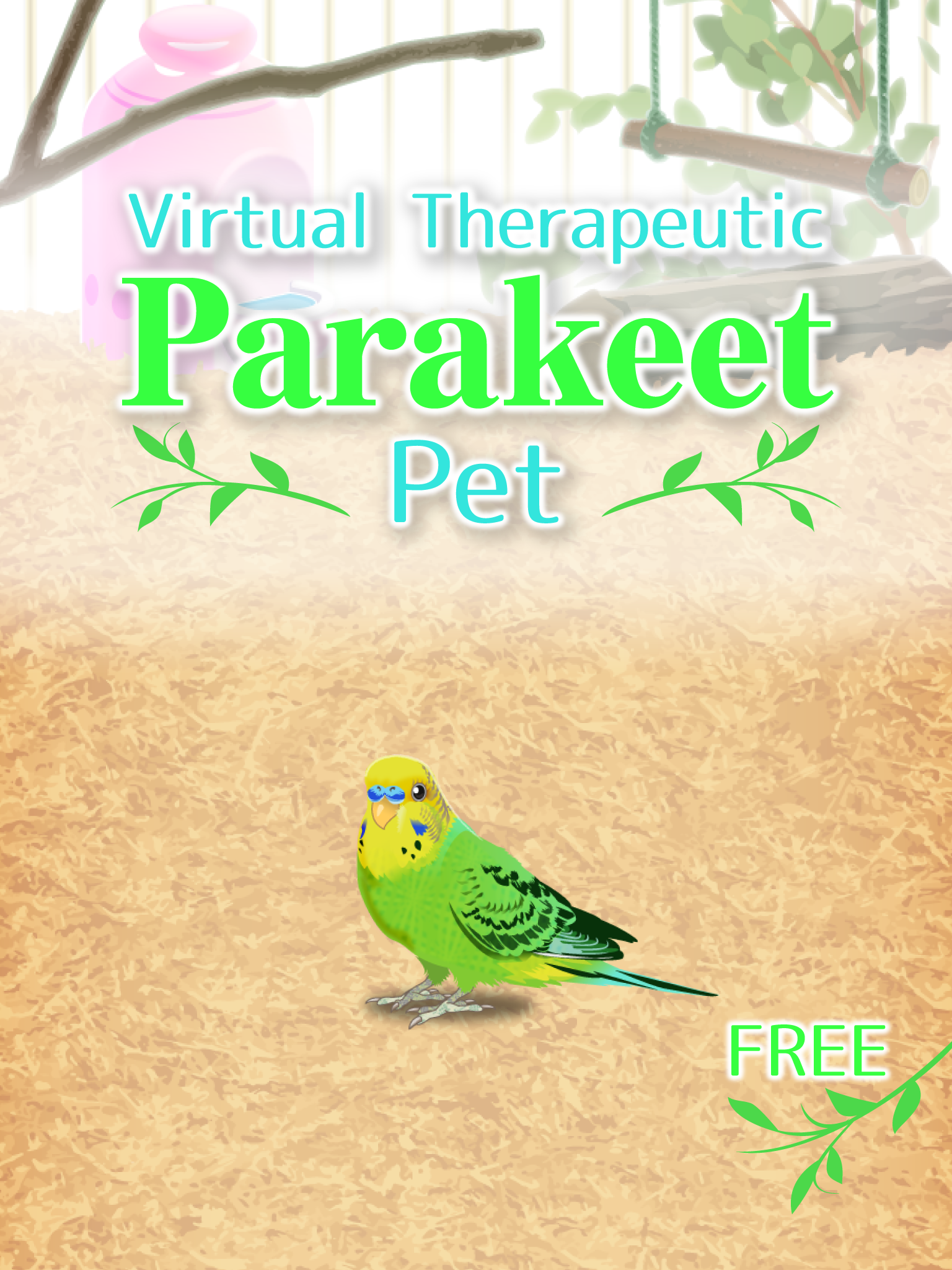 Скриншот игры Parakeet Pet