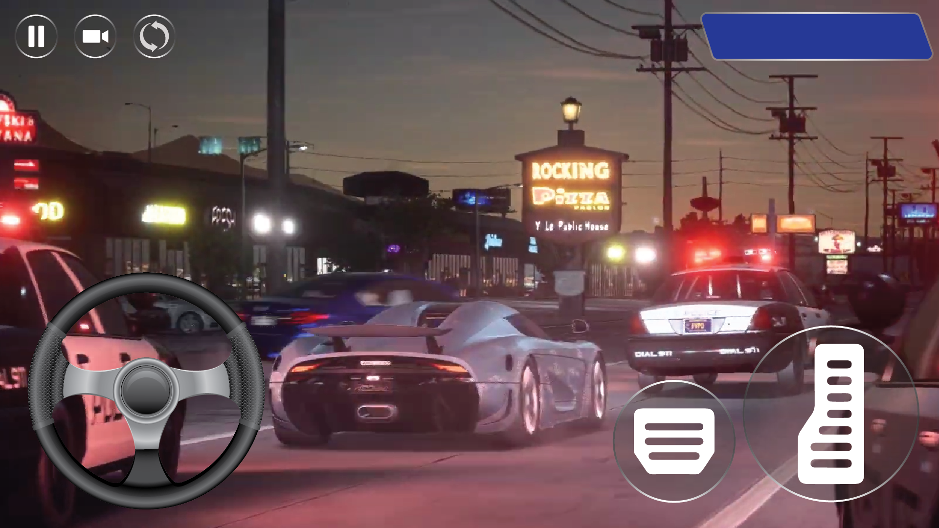 US Police gangster Chase Game Screenshot