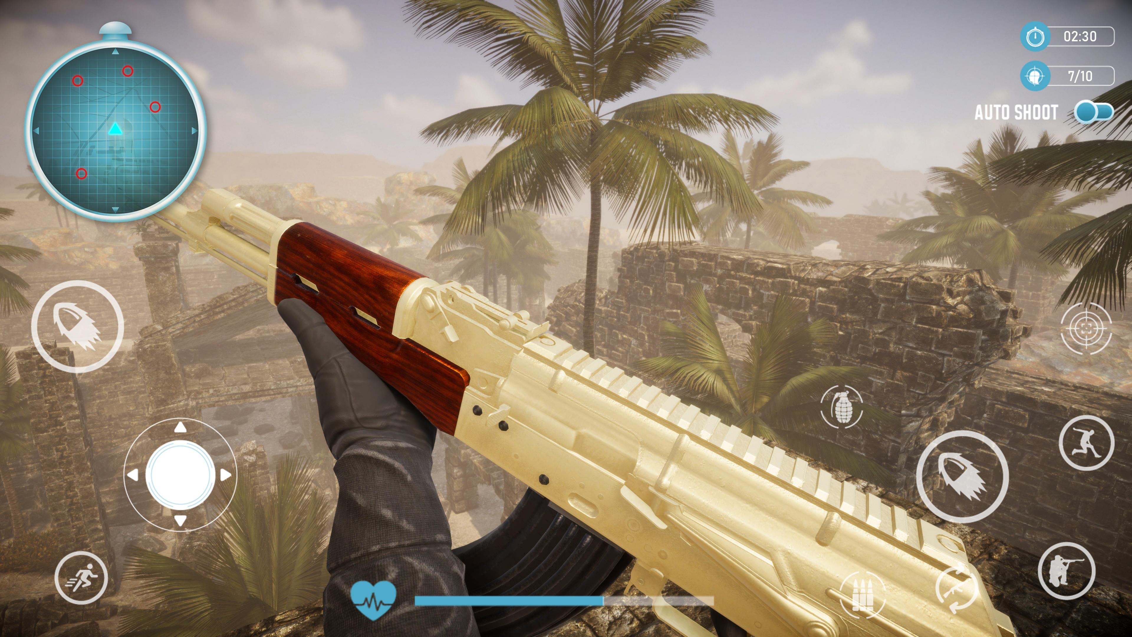 Battle strike: Shooting Game Game Screenshot