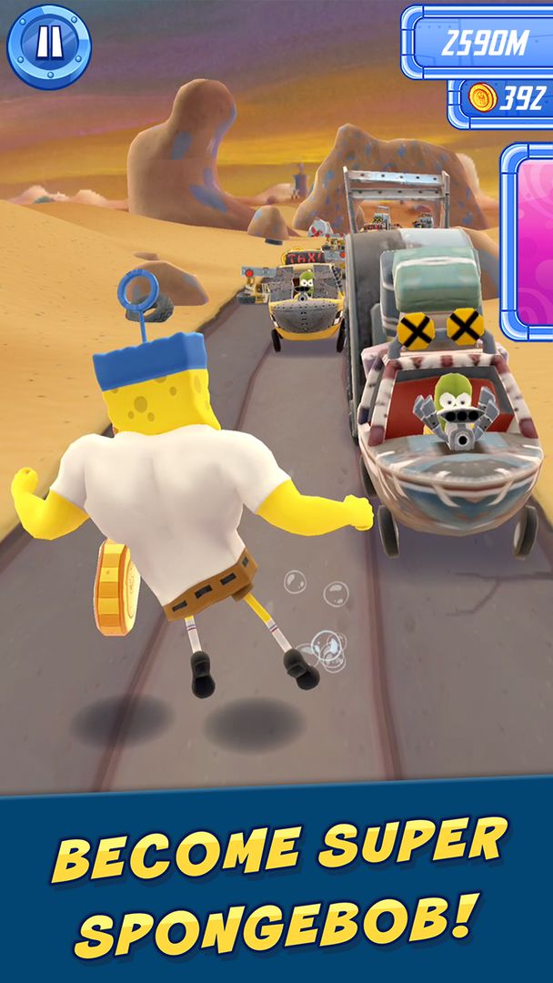 SpongeBob: Sponge on the Run遊戲截圖