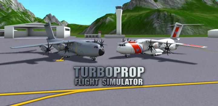 Banner of កម្មវិធីត្រាប់តាមជើងហោះហើរ Turboprop 1.30.5
