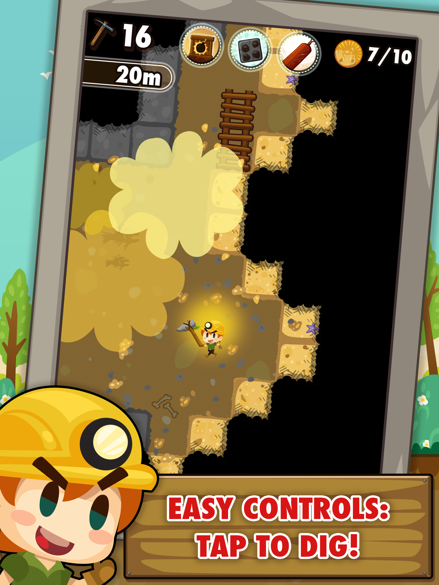 Pocket Mine Game Screenshot