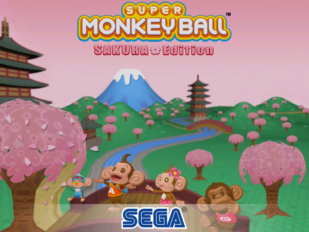 Super Monkey Ball: Sakura Ed. ภาพหน้าจอเกม