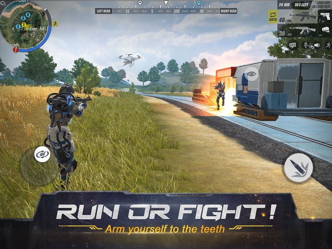 RULES OF SURVIVAL ภาพหน้าจอเกม