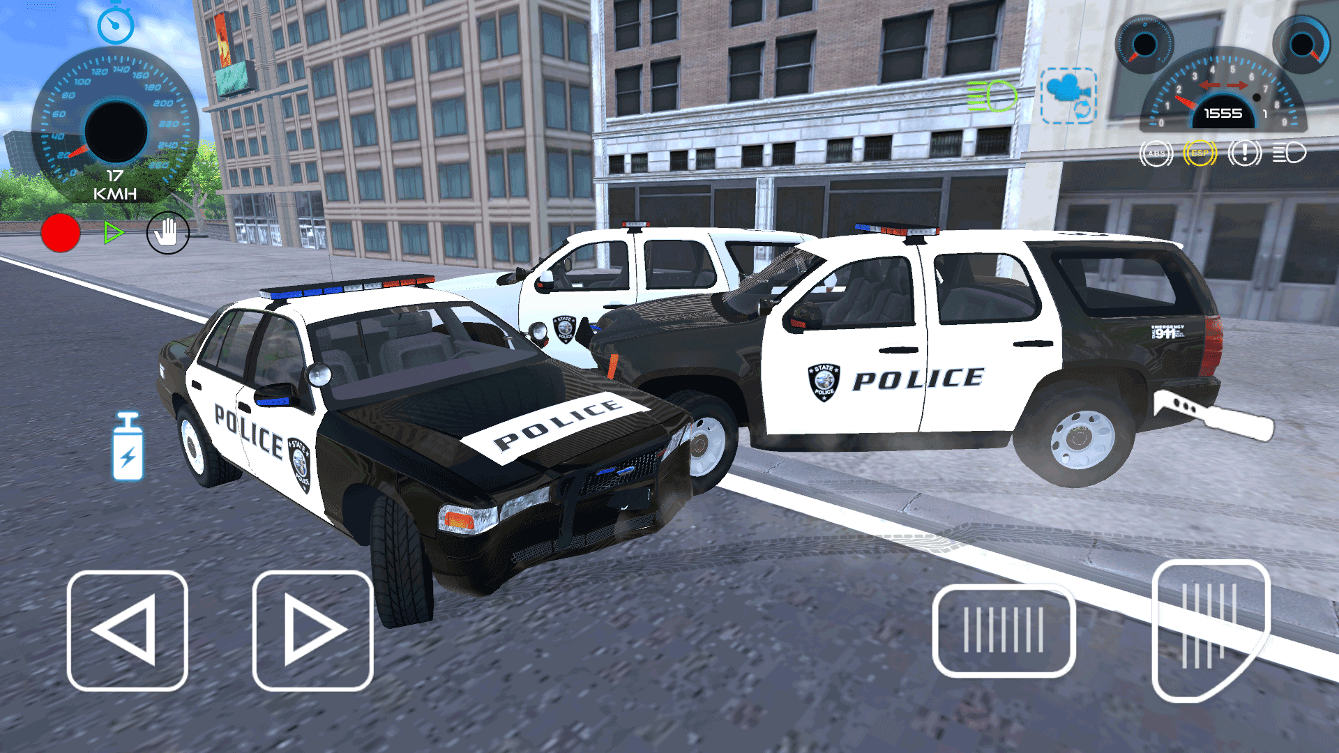 Cuplikan Layar Game City Police Driving Simulator