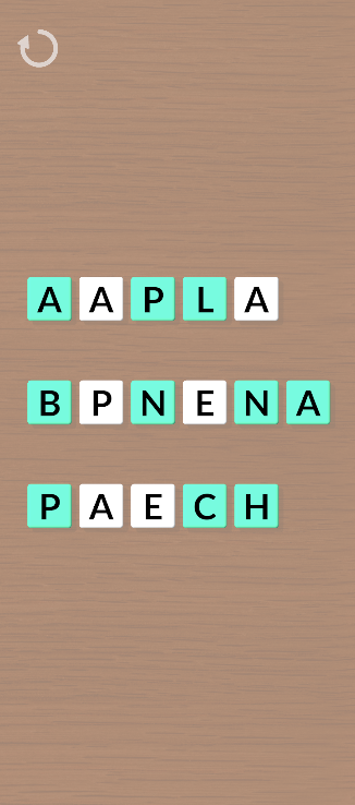 Flip Words Game Screenshot