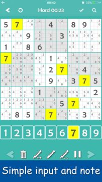 Sudoku World - Brainstorming!! Game Screenshot