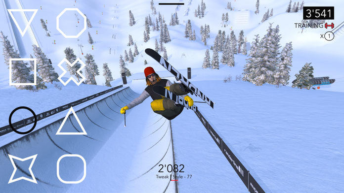 Cuplikan Layar Game Just Freeskiing