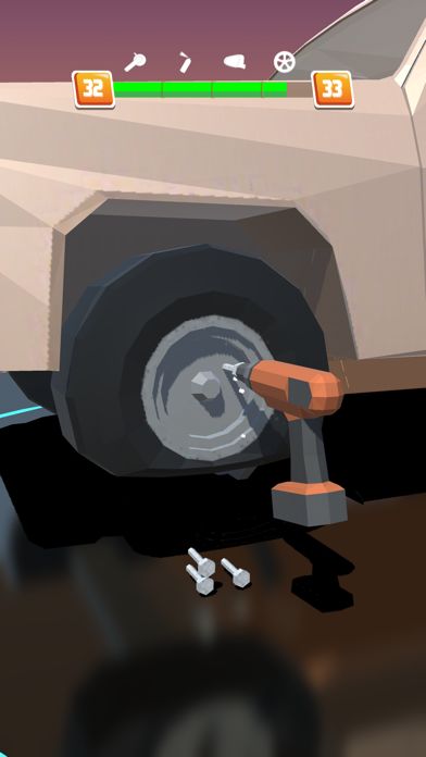 Screenshot of Car Restoration 3D