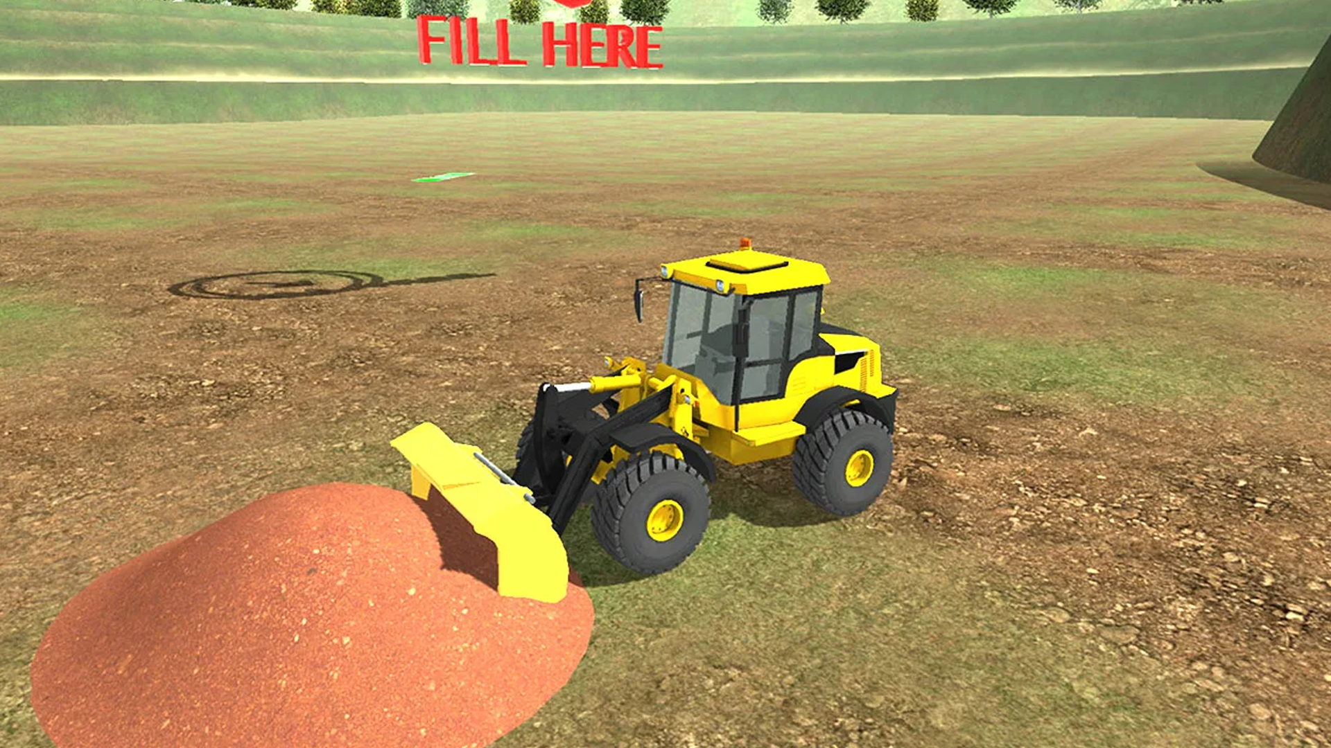 Heavy Machine Excavator Game Game Screenshot