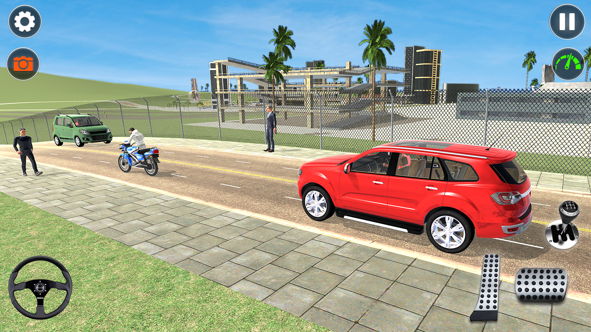 Screenshot 2 of Indian Car Simulator: Car Game 