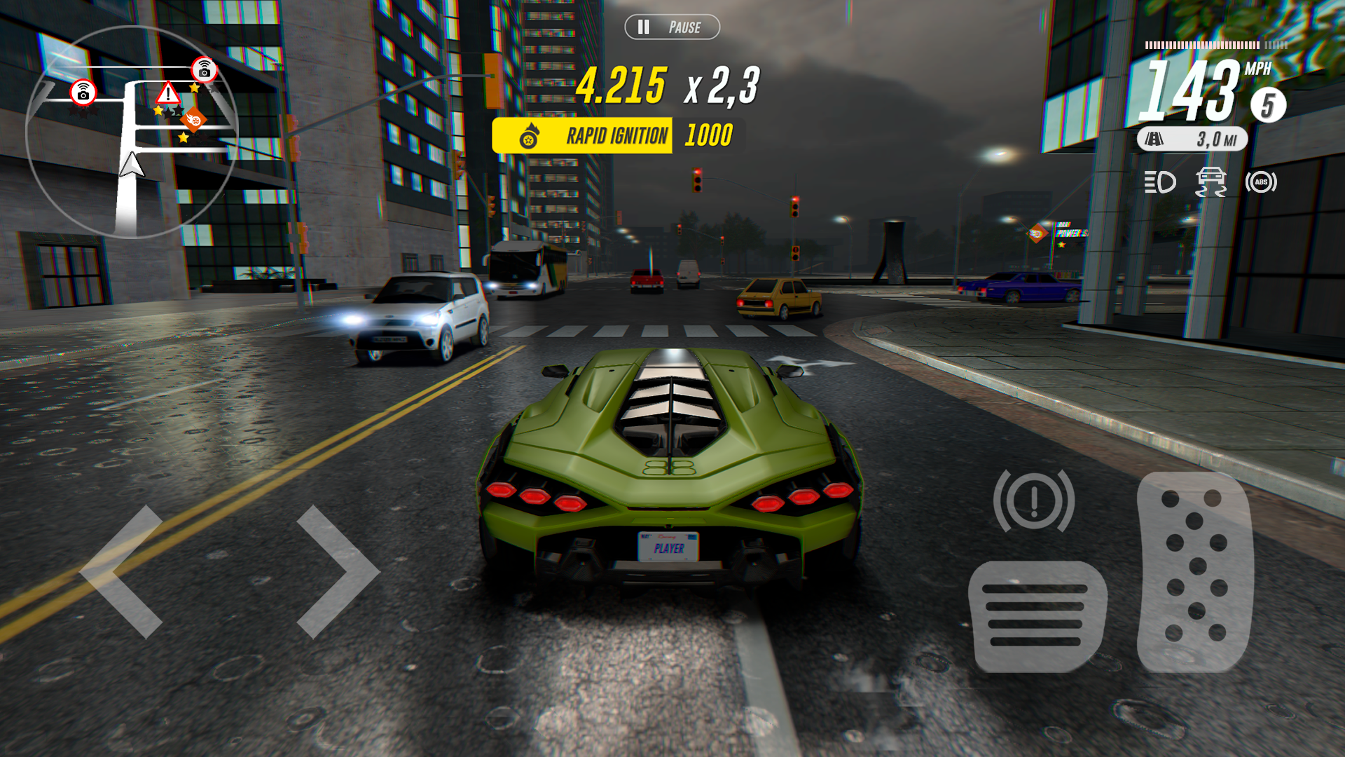 Screenshot of Horizon Driving Simulator