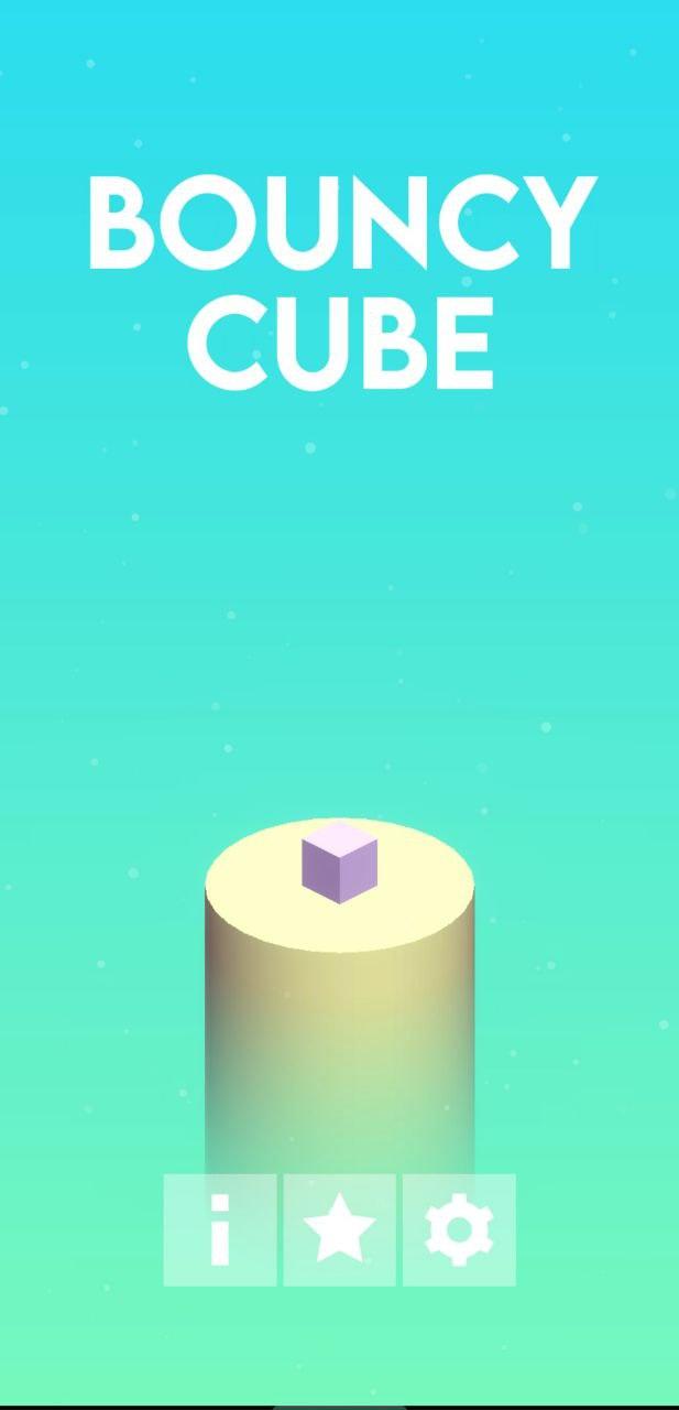 Bouncy Cube: Jumping Journey ภาพหน้าจอเกม