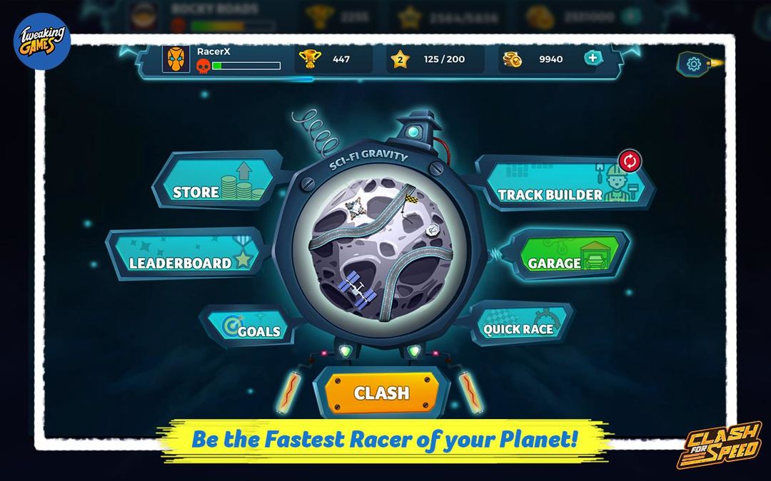 Screenshot of Clash for Speed – Xtreme Combat Racing