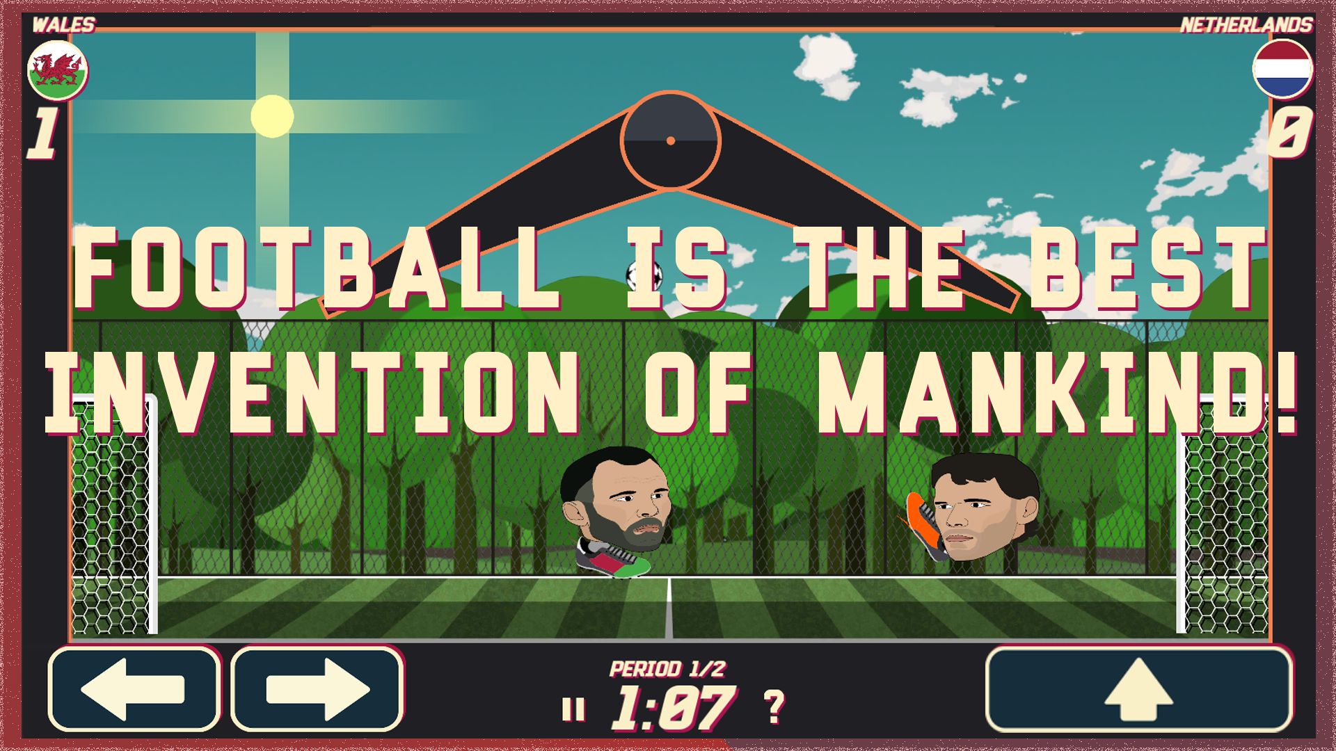 Football Heads Game Screenshot