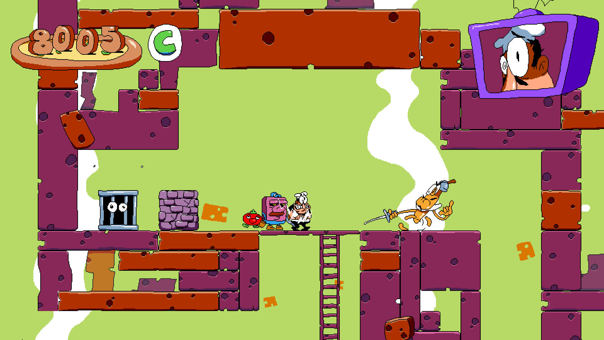 Pizza Tower screenshot game