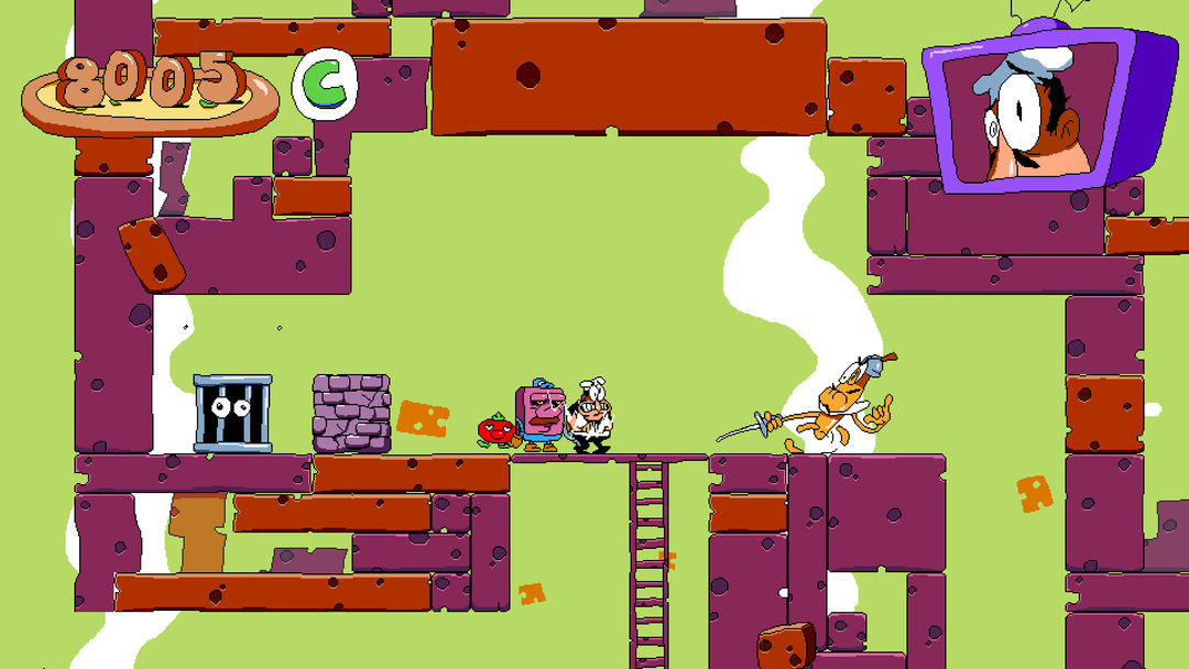 Screenshot of Pizza Tower