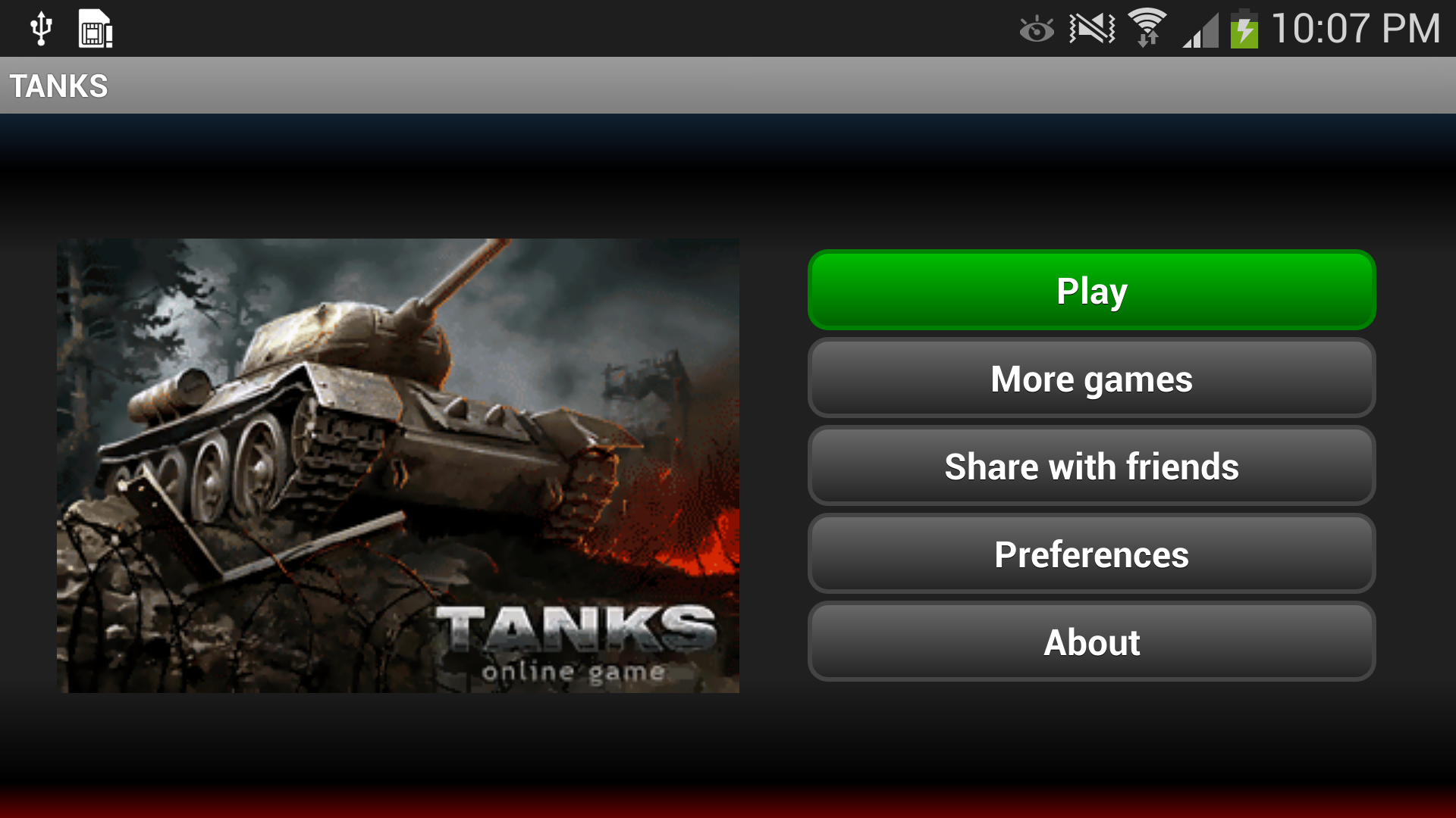 TANKS ภาพหน้าจอเกม