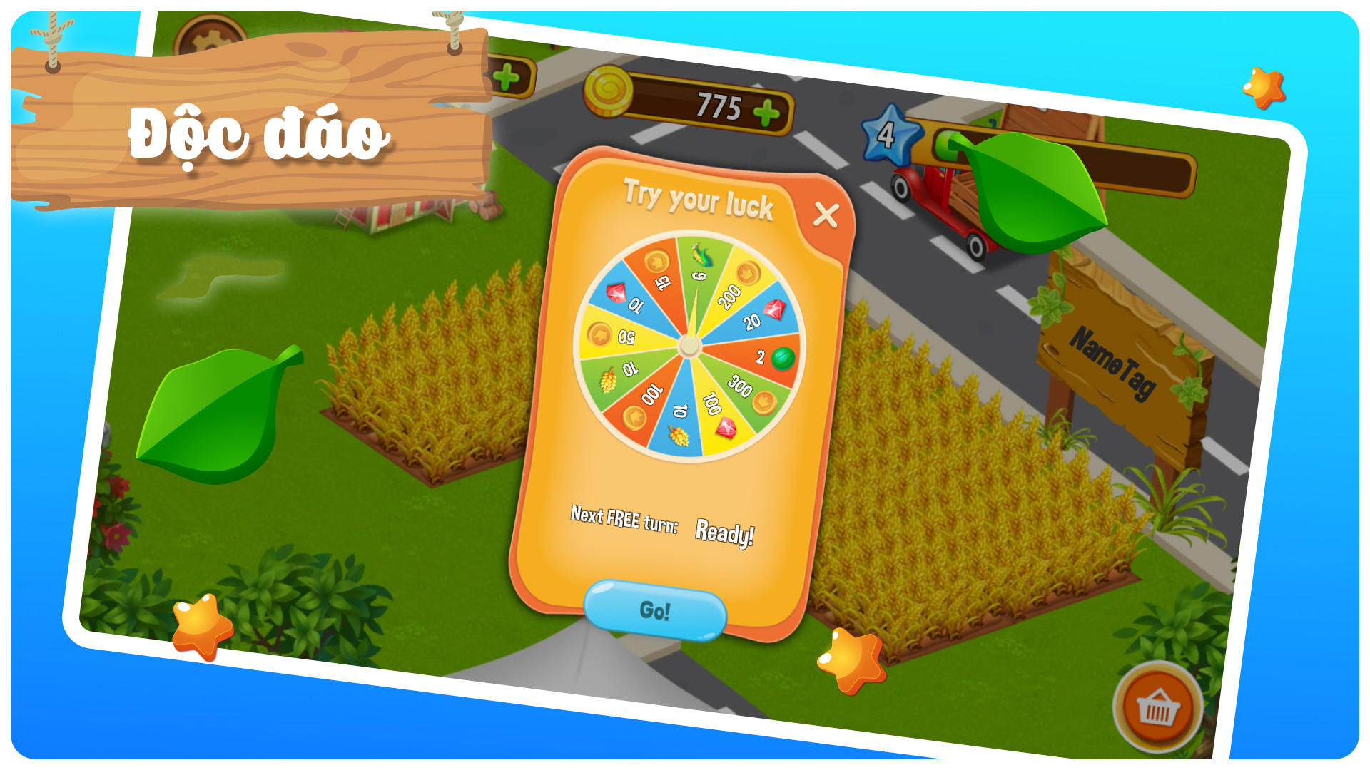 Screenshot of Green Farm: Farming & Building