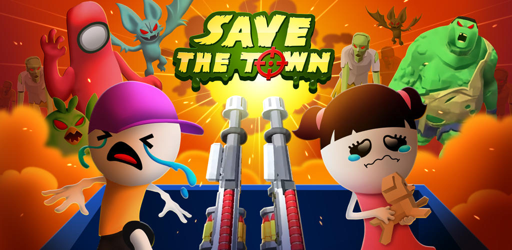Banner of Save the Town - jogo de tiro 54