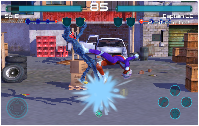 Screenshot 2 of Ultraman Spider Zero Fighter 