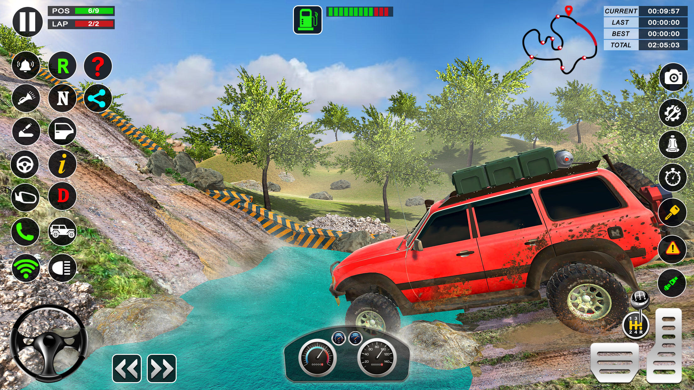 MudRace Offroad Jeep Simulator ภาพหน้าจอเกม