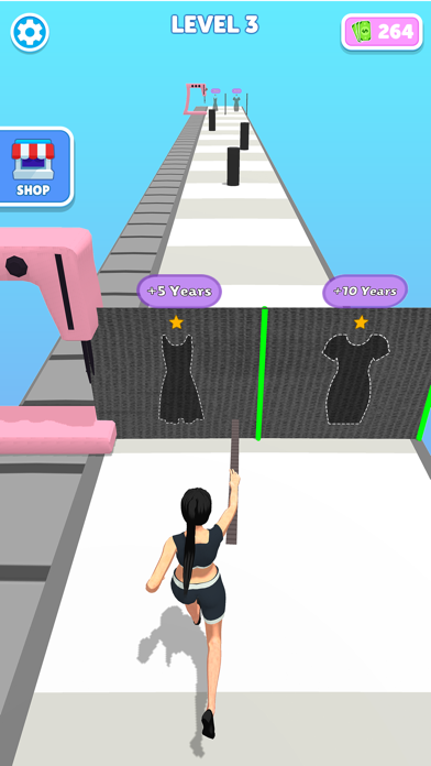 Captura de Tela do Jogo Dress Maker: Dressup Run games