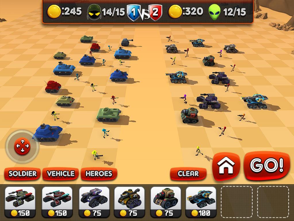 Creepy Aliens Battle Simulator 3D ภาพหน้าจอเกม