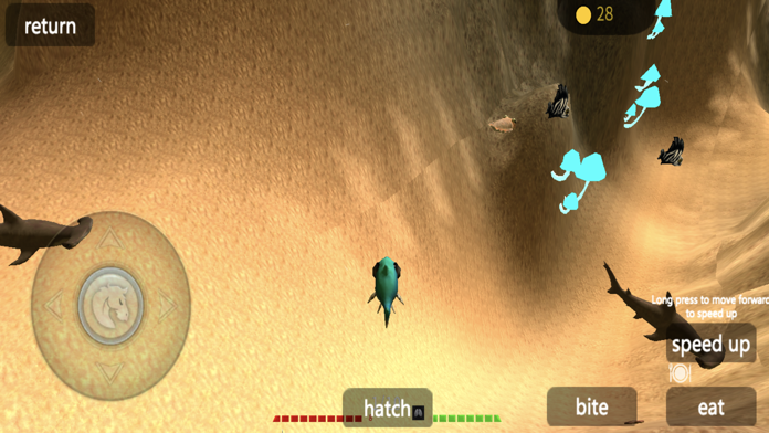 3D Fish Growing 2020 Game Screenshot