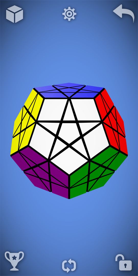 Magic Cube Puzzle 3D screenshot game