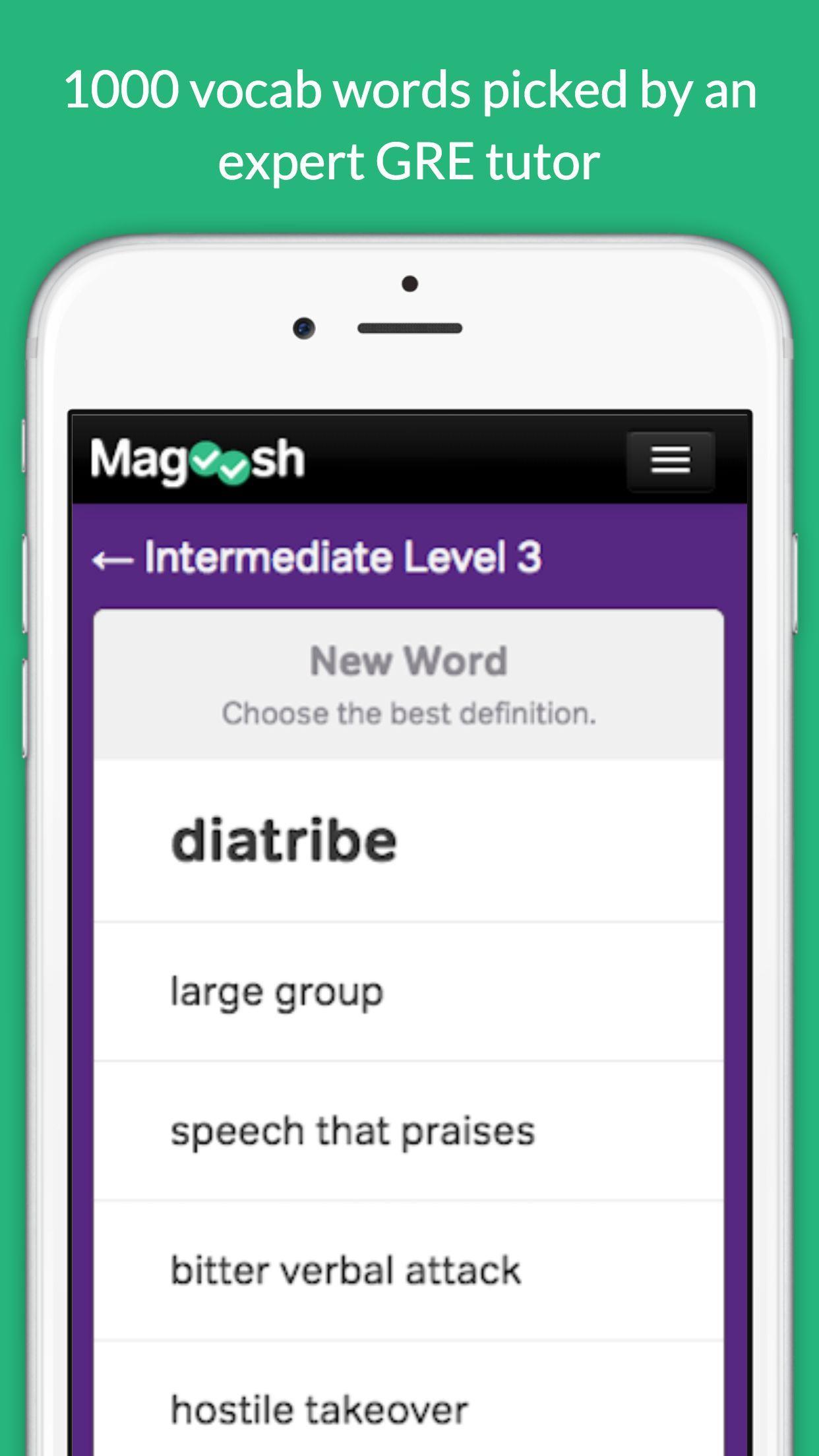Vocabulary Builder 遊戲截圖
