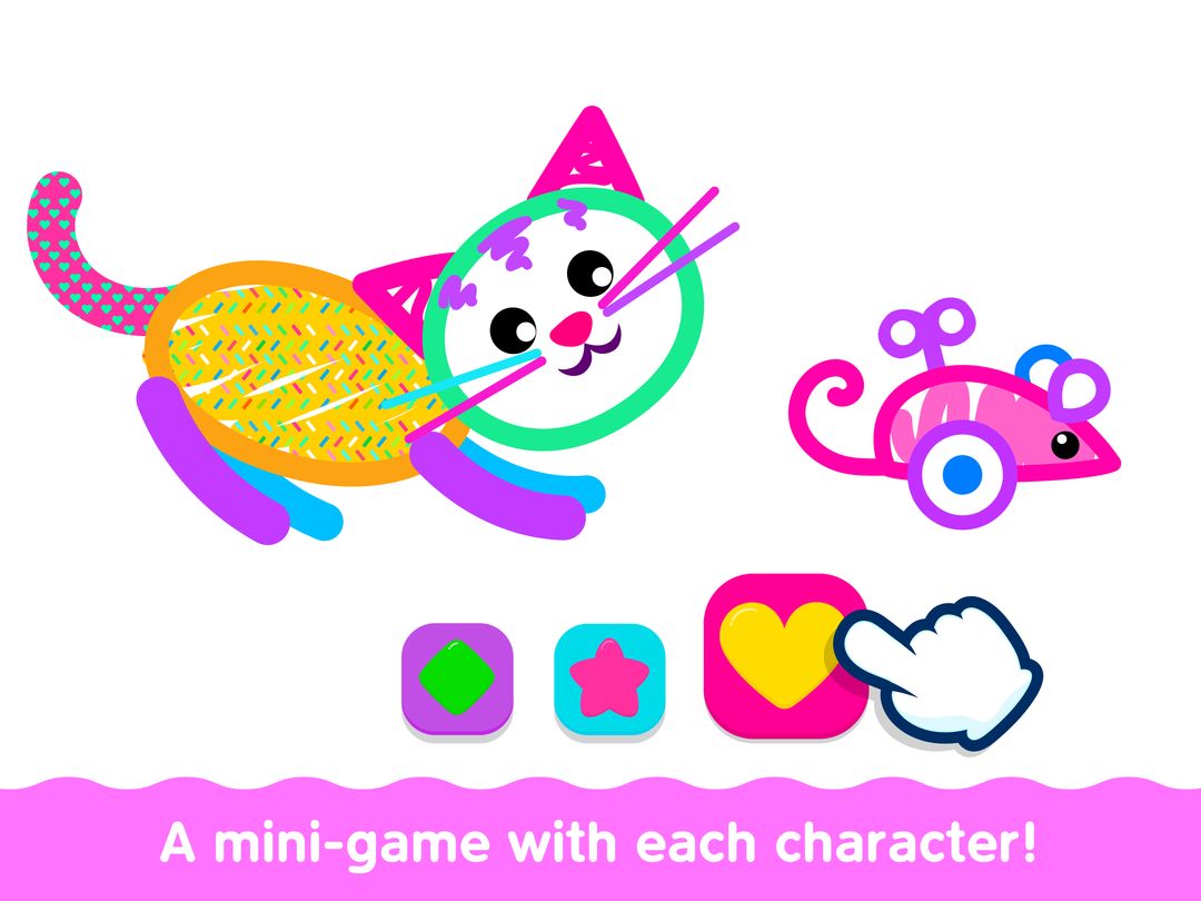 Kids Drawing Games for Toddler ภาพหน้าจอเกม