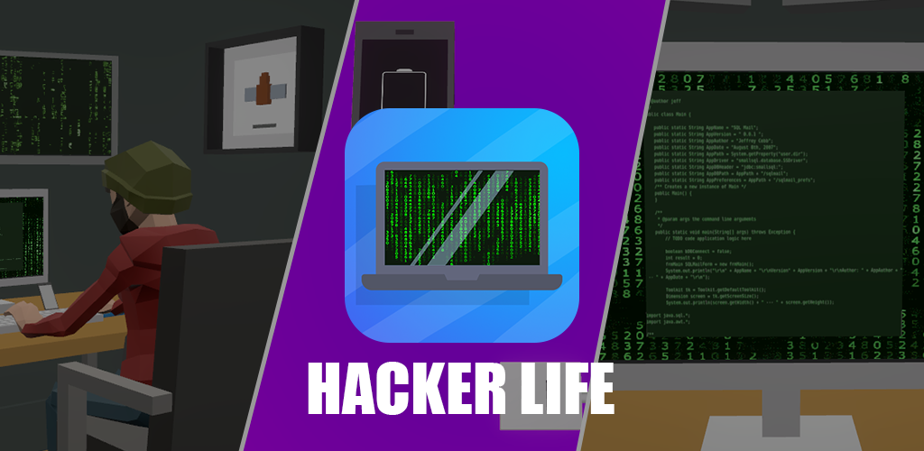 Banner of Hacker Life 3D 