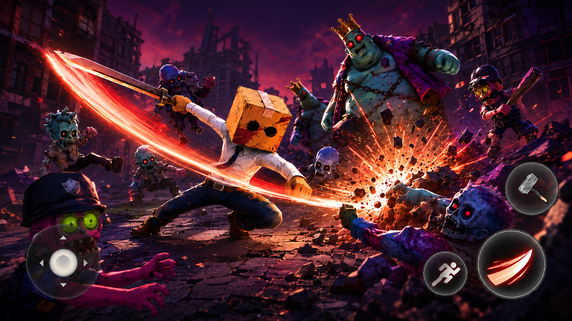 Box Head: Roguelike Game Screenshot