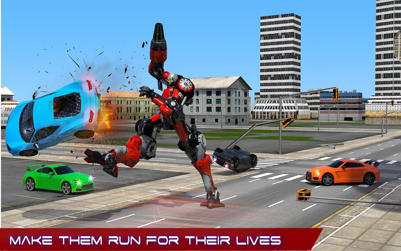 Limo Transformer Robot Game Screenshot