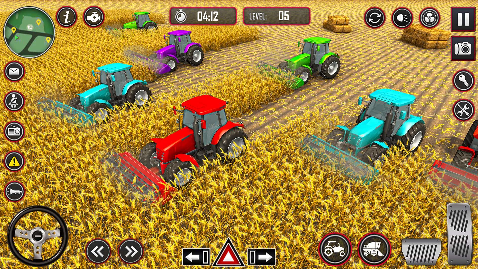 Farming Game Farm Tractor Game 게임 스크린 샷