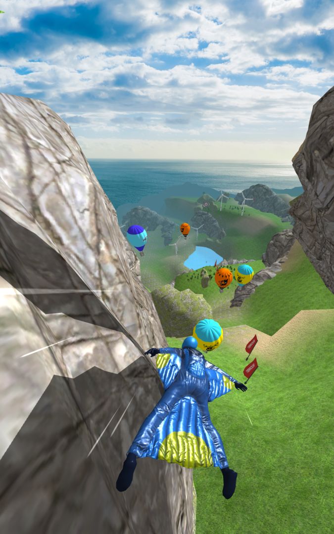 Screenshot of Base Jump Wing Suit Flying