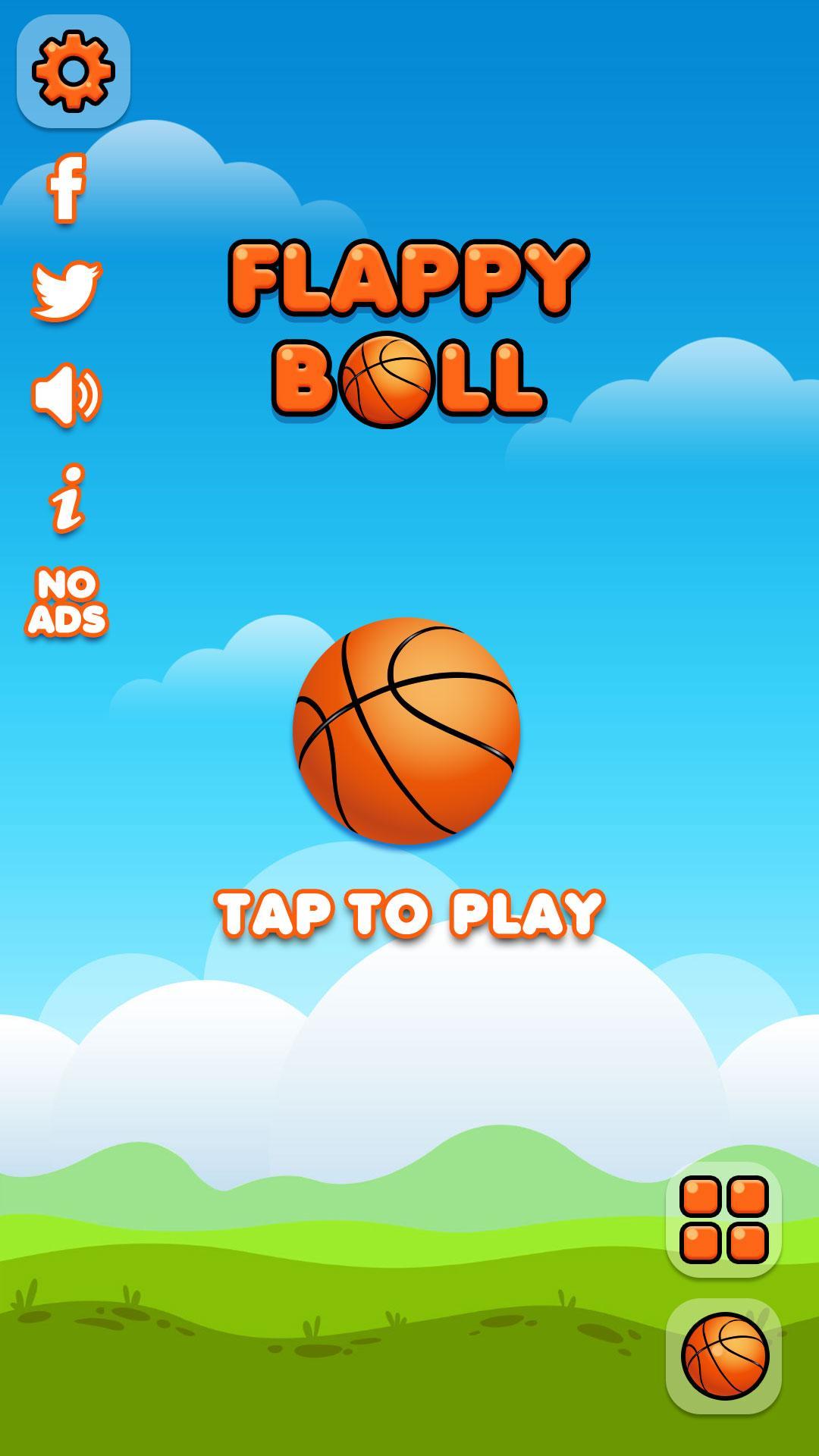 Flappy Ball Jump Game Screenshot