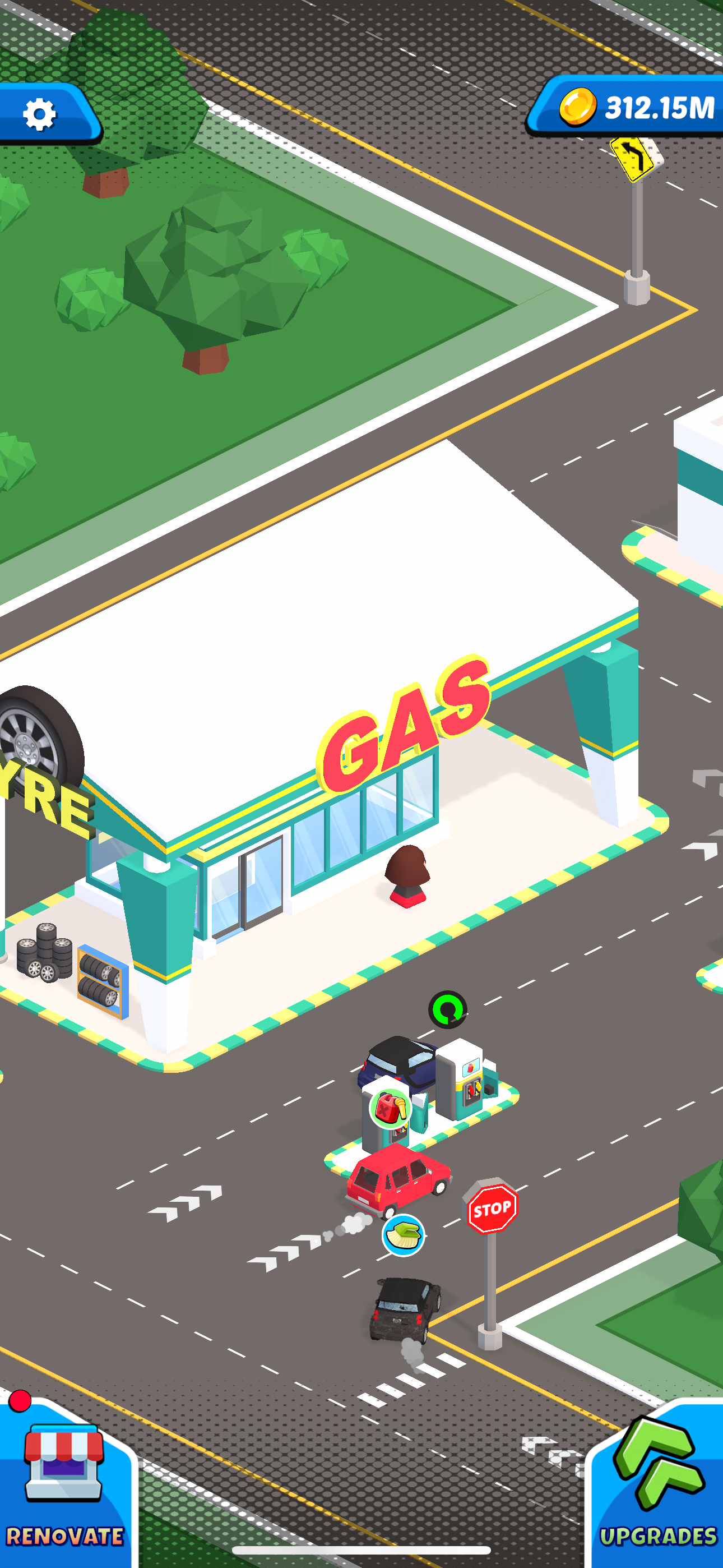 Gas Station Empire Game Screenshot