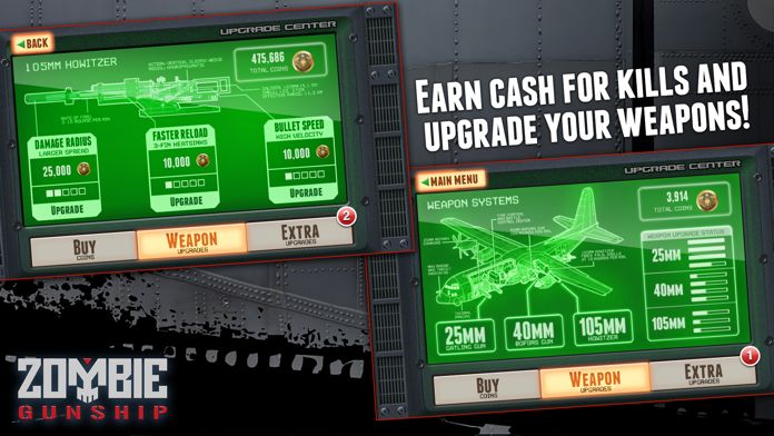 Zombie Gunship: Post Apocalypse Battle screenshot game