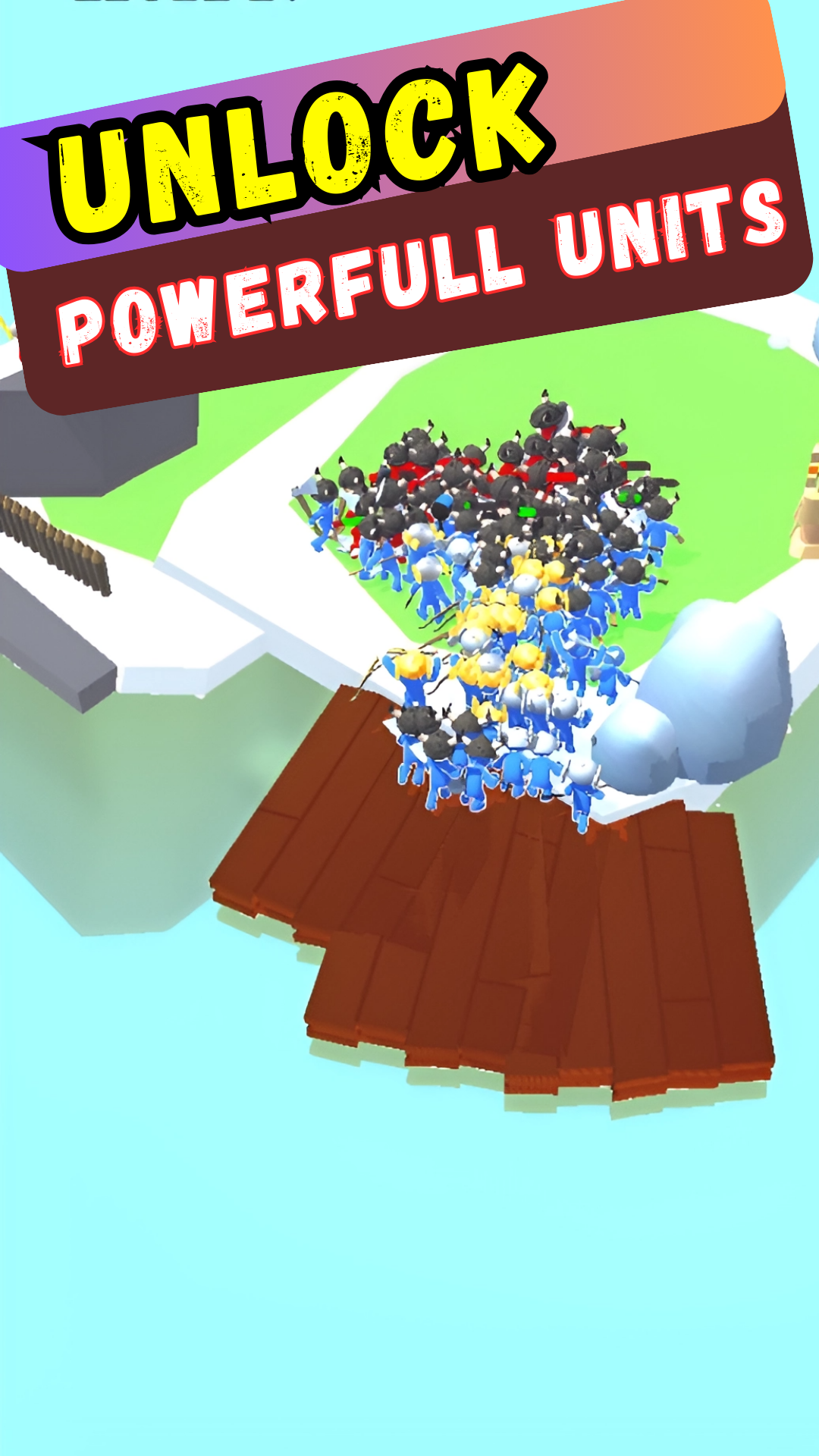 Raft Battle- War Heroes Game Screenshot