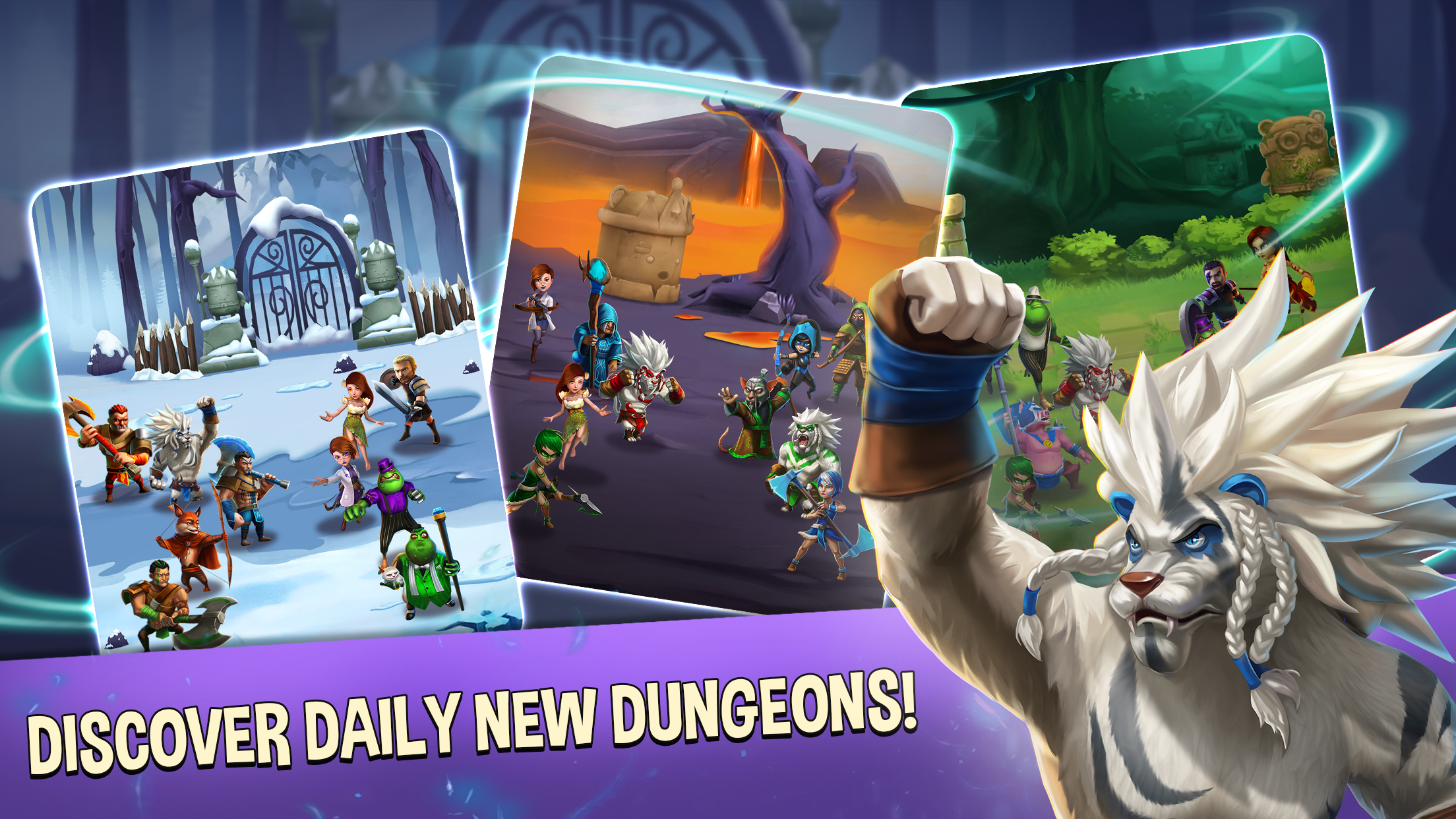 Kingdom Raids - Puzzle Wars Game Screenshot