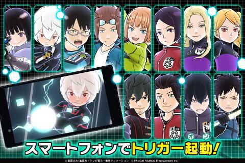 Скриншот игры ワールドトリガー スマッシュボーダーズ