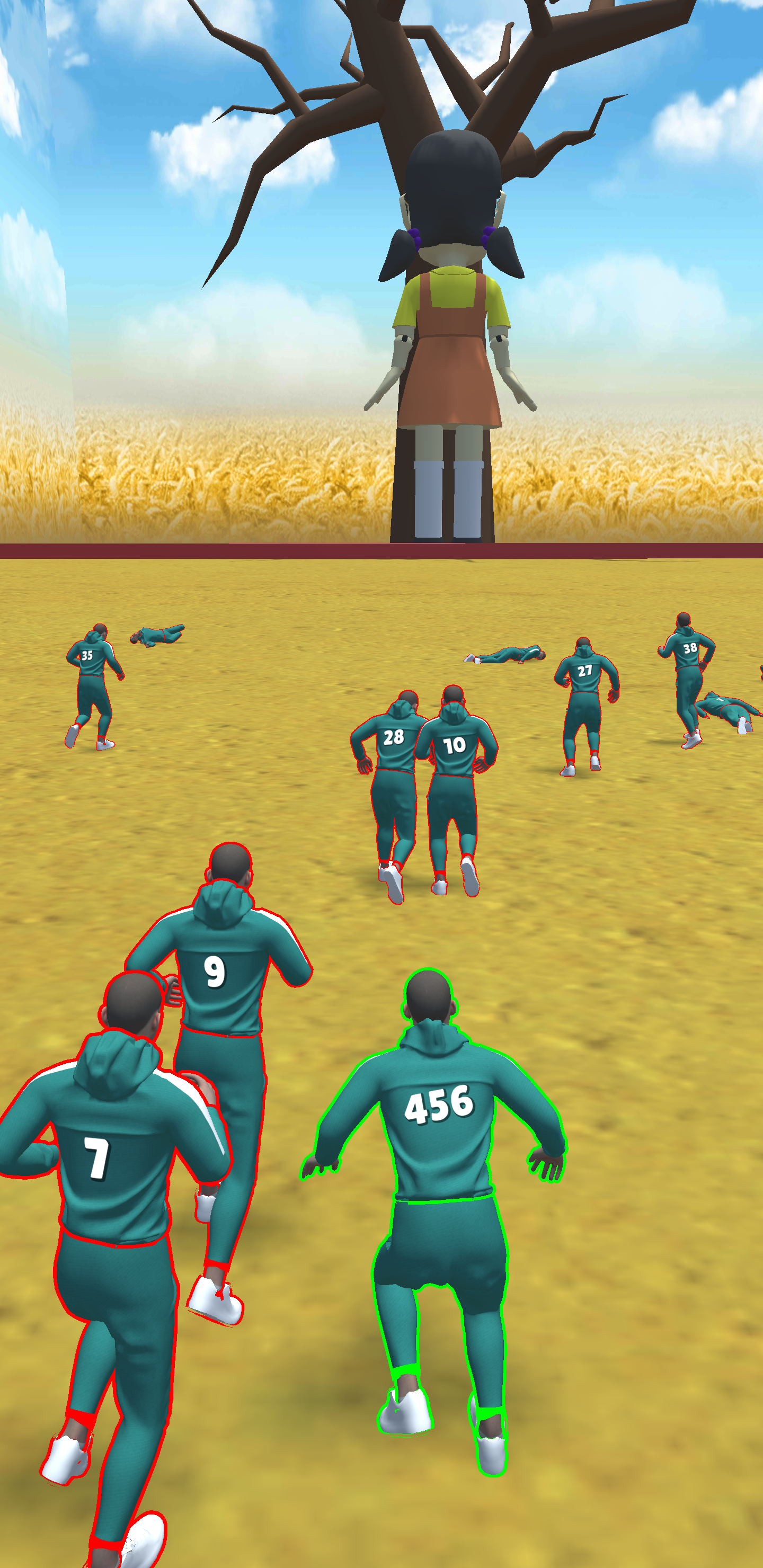 Squid Game 3D Game Screenshot