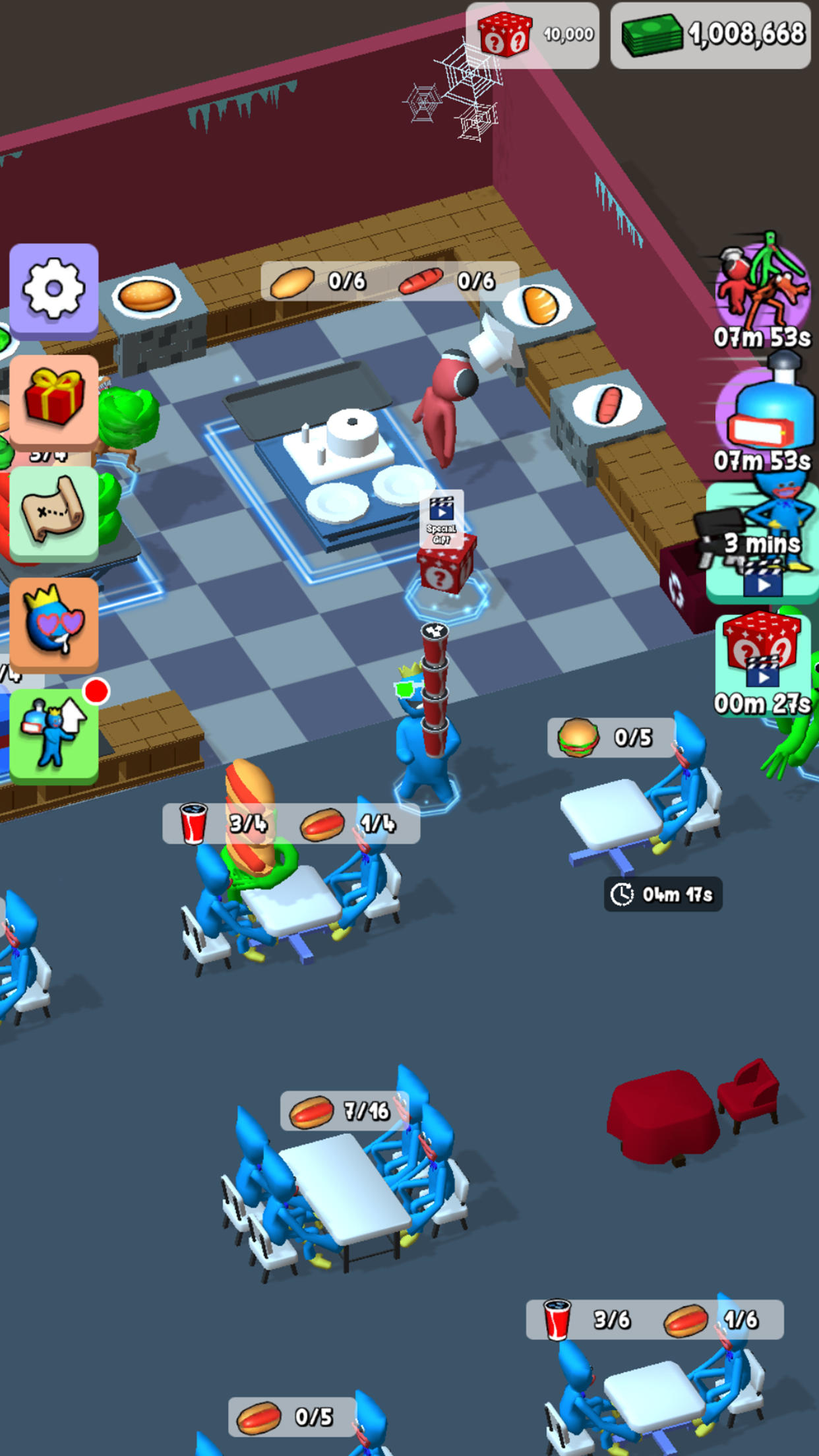 Screenshot of Rainbow Restaurant Cook Tycoon