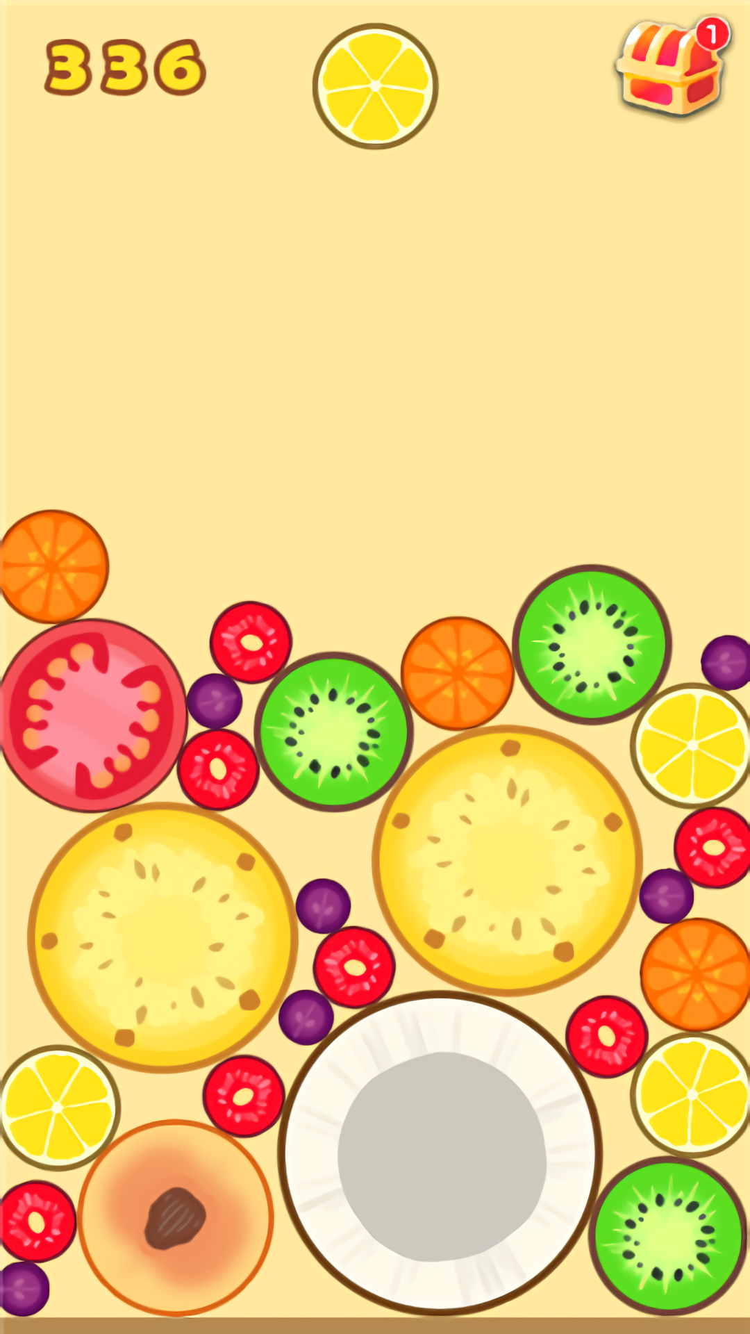 Screenshot of Watermelon Merge Game