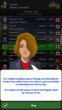 Club Soccer Director 2018 ゲームのスクリーンショット