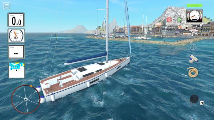 Dock your Boat 3D screenshot game