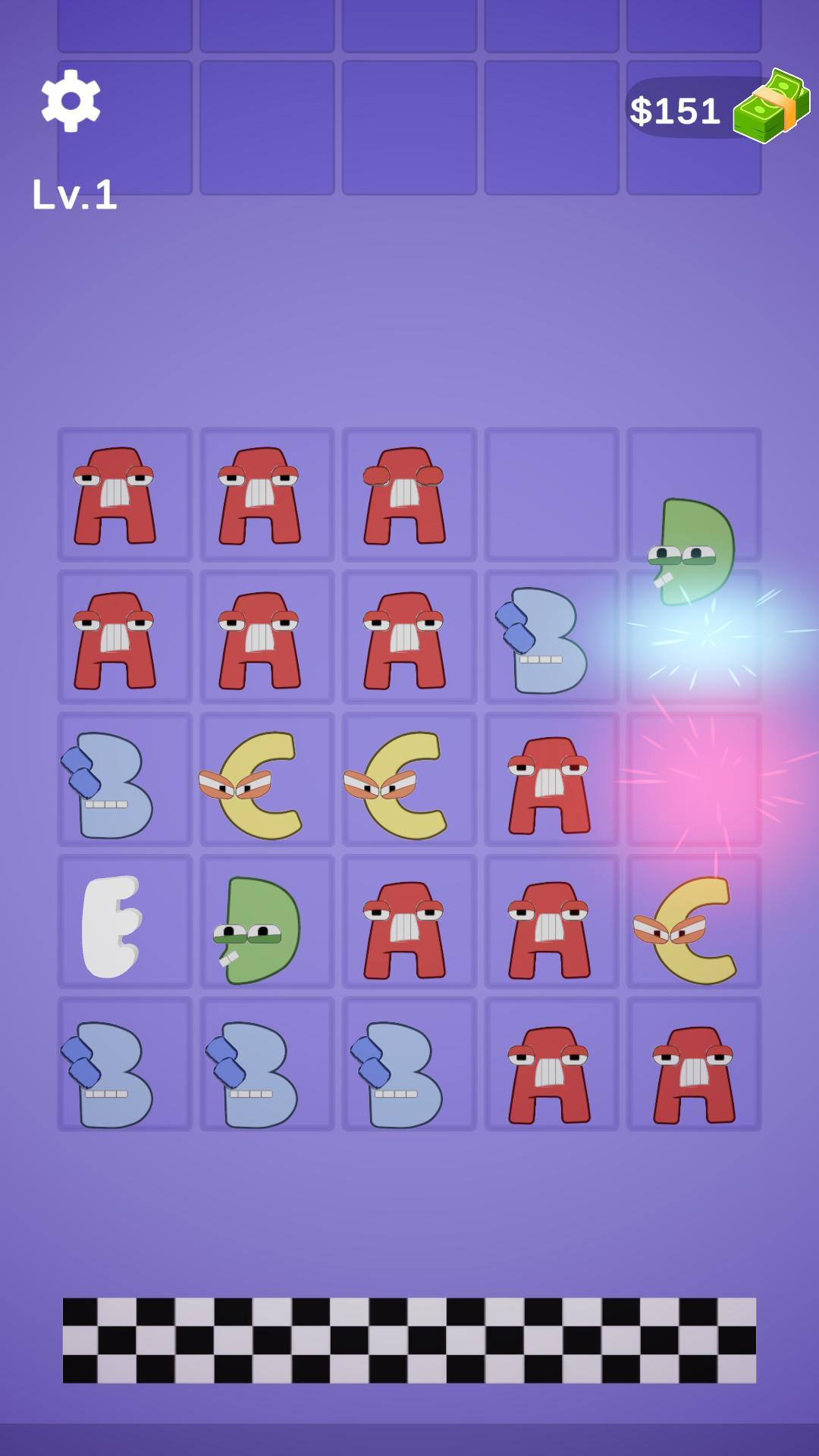 Alphabet Miner Game Screenshot